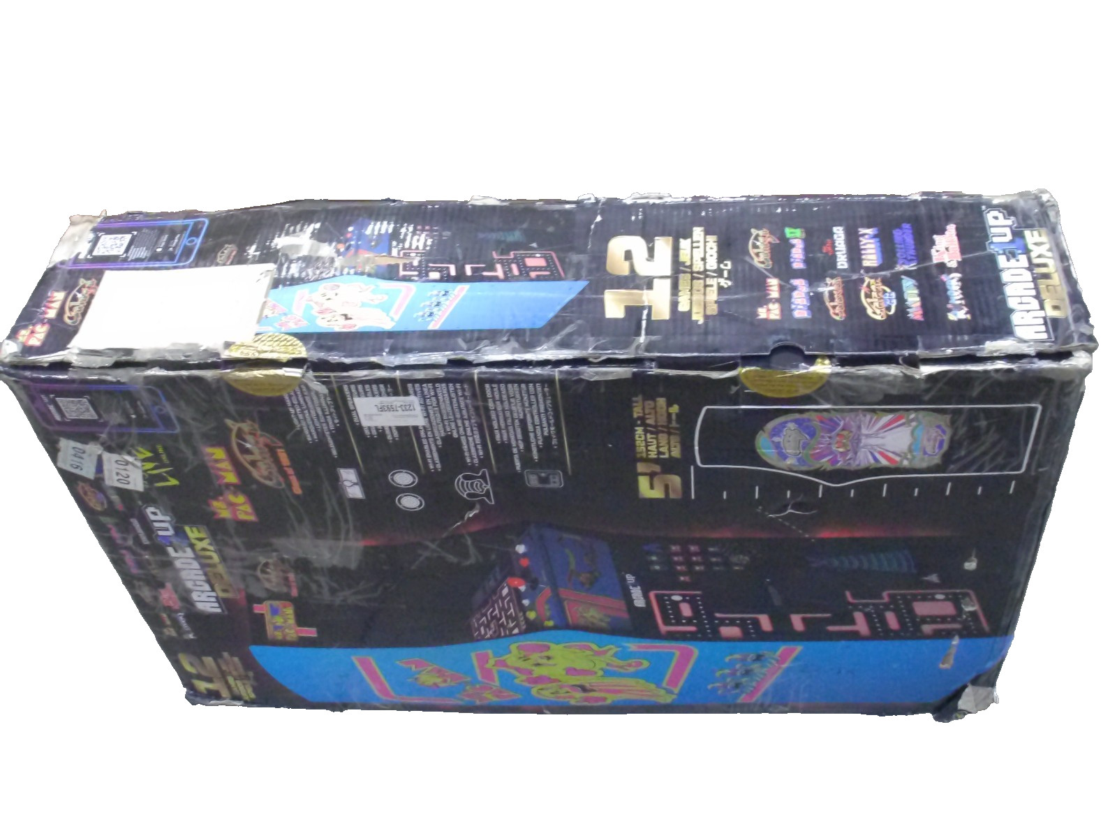 Arcade1Up Class of '81 Ms. Pac Man /Galaga Deluxe Arcade Machine , NEW READ
