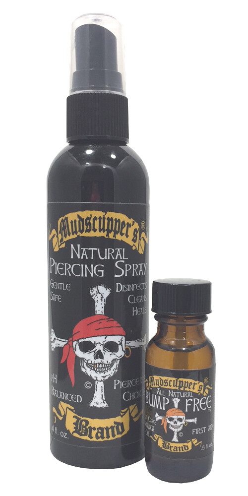 Piercing Aftercare - Piercing Bump Treatment - Mudscupper's