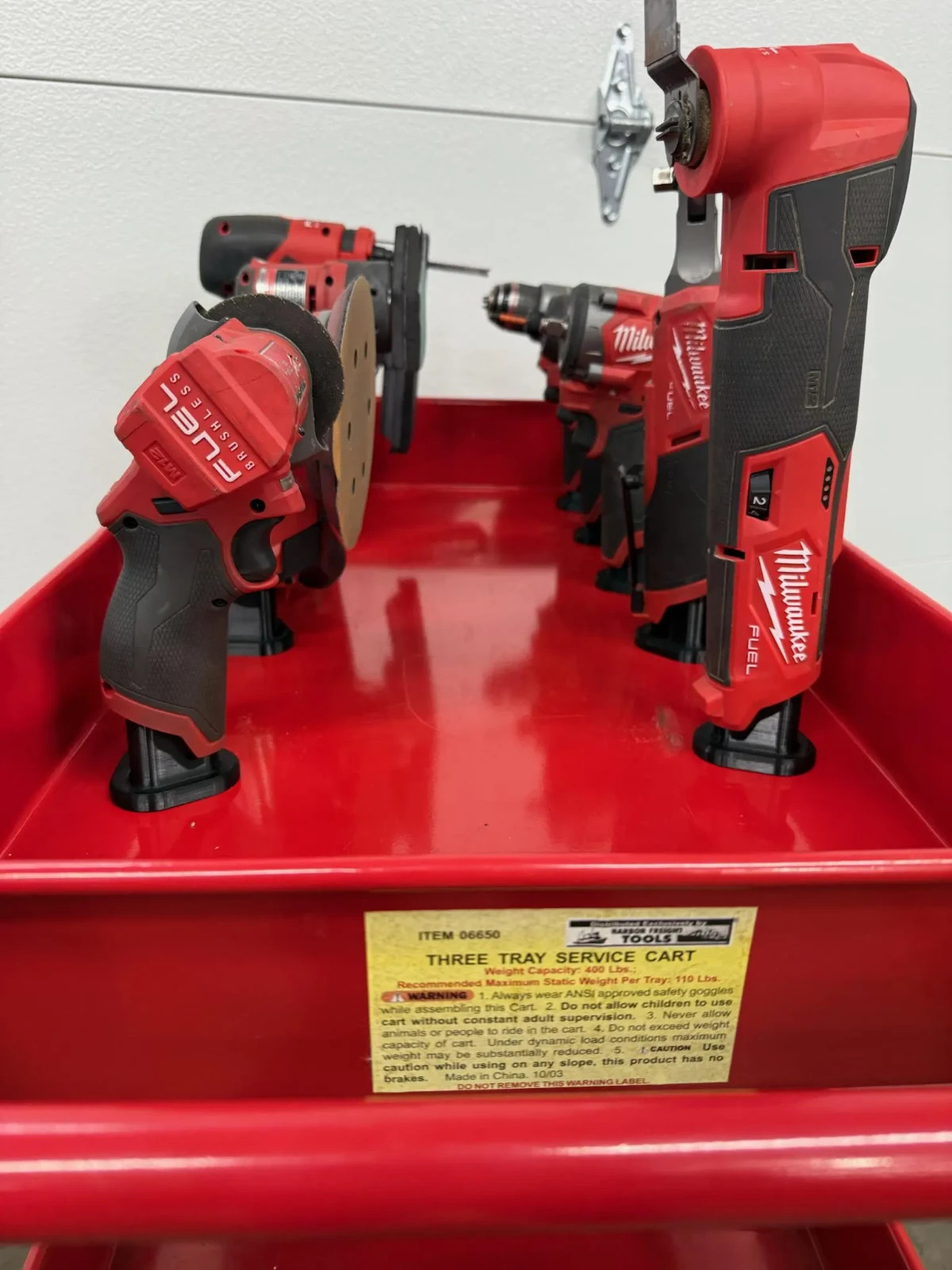 3 PACK MAGNETIC Milwaukee M12 Tool Holder/Hanger