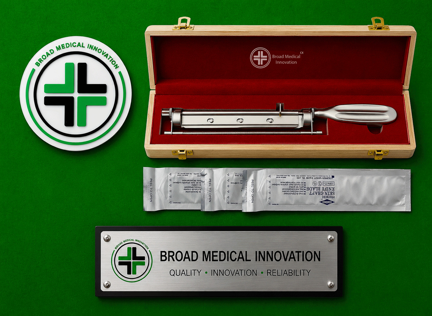 Silver's Skin Graft Knife Handle Dermatome Surgical Instrument