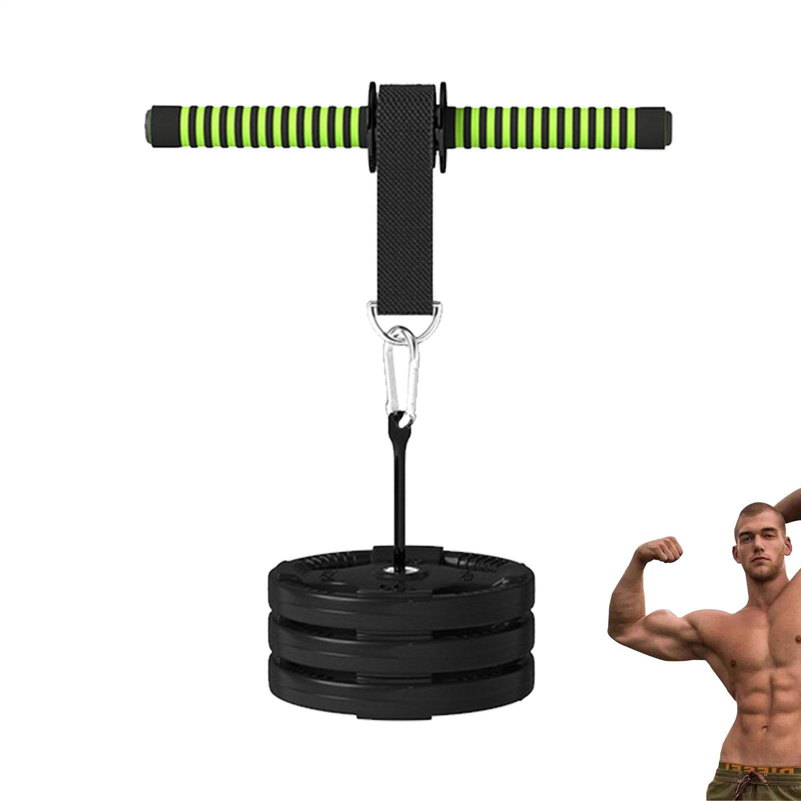 Forearm Wrist Roller Arm Strengthener Hand Gripper Forearm Gym Exerciser Roller