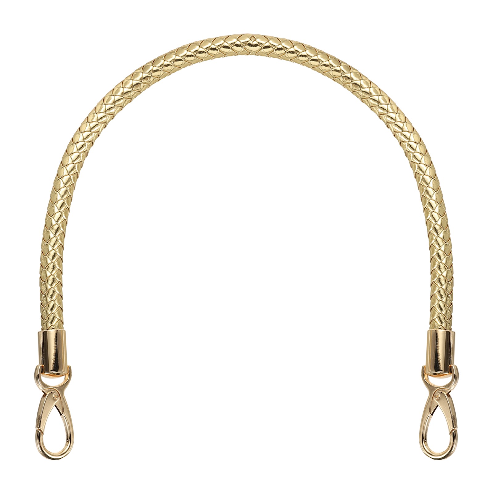 1 Pcs Braided Purse Strap, 21.6 Inch for Handbag Tote Making  (Light Gold)