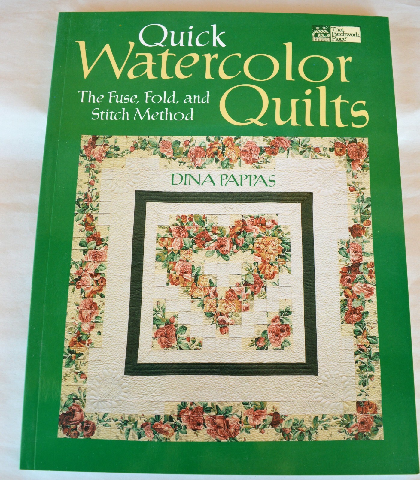 Quick Watercolor Quilts The Fuse Fold and Stitch Method by Dina Pappas 13 Design