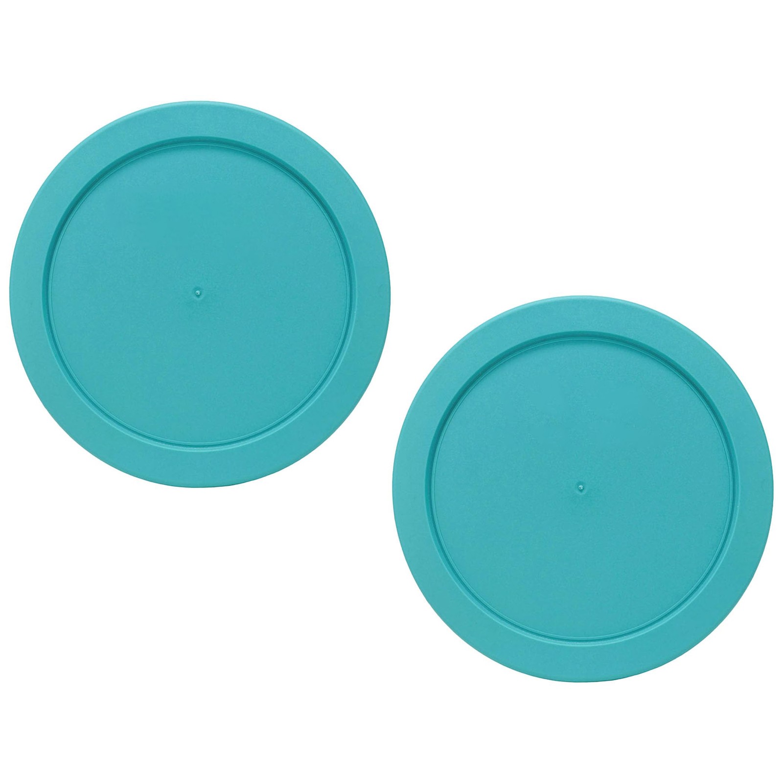 Turquoise Storage Lid, 4 Cup, Round Shape, Green