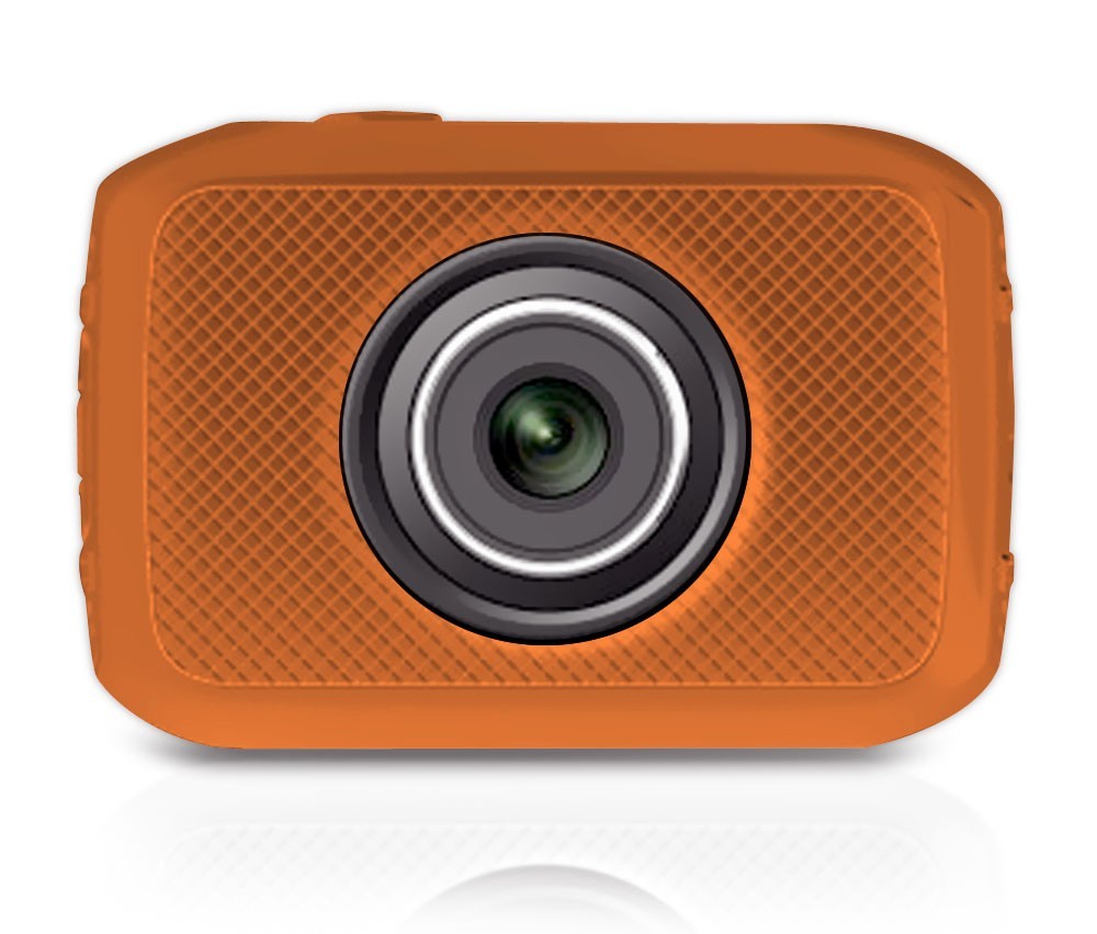 Pyle High-Definition Sport Action Camera with 720p Wide-Angle Camcorder- Orange