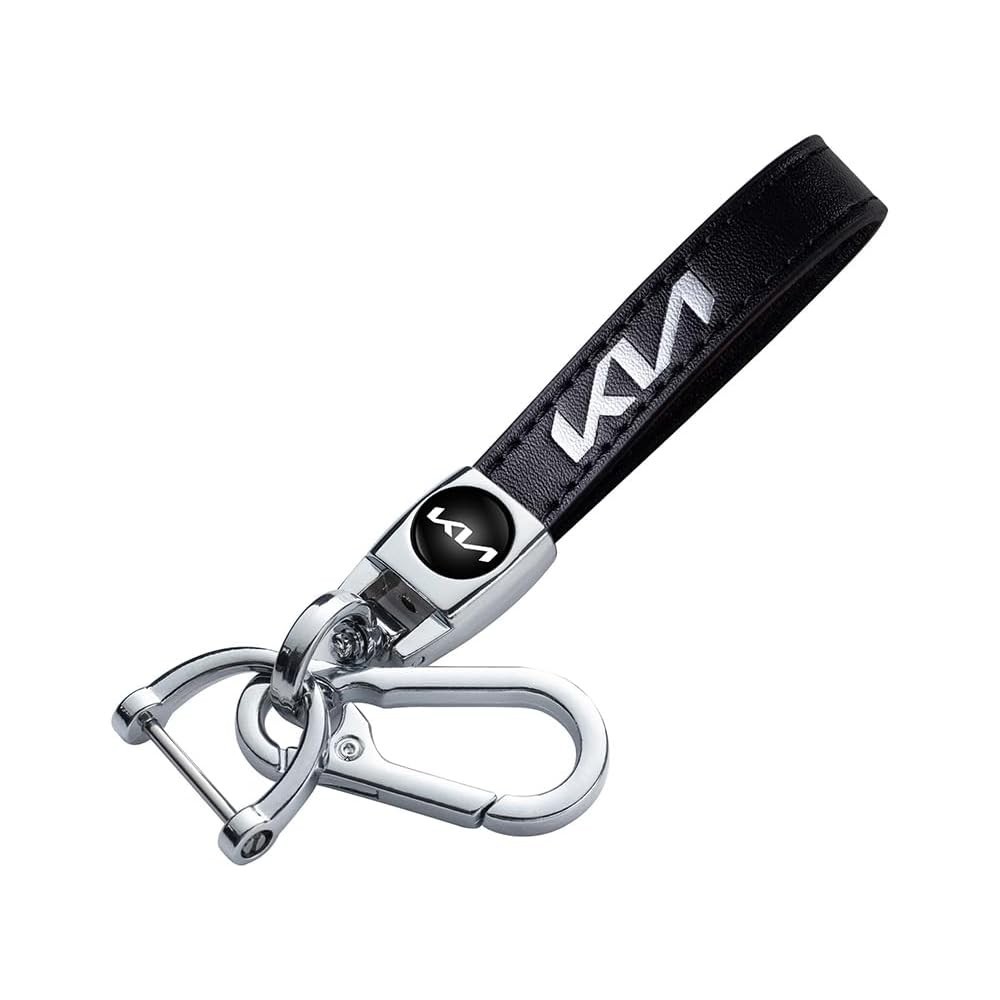 LLAVERO DE CUERO PARA AUTO DE MARCA KIA