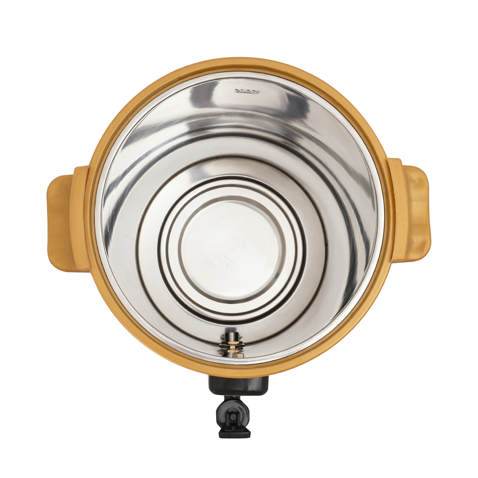 Modern Gold 7.4 Gallon Coffee Dispenser with Temperature Control