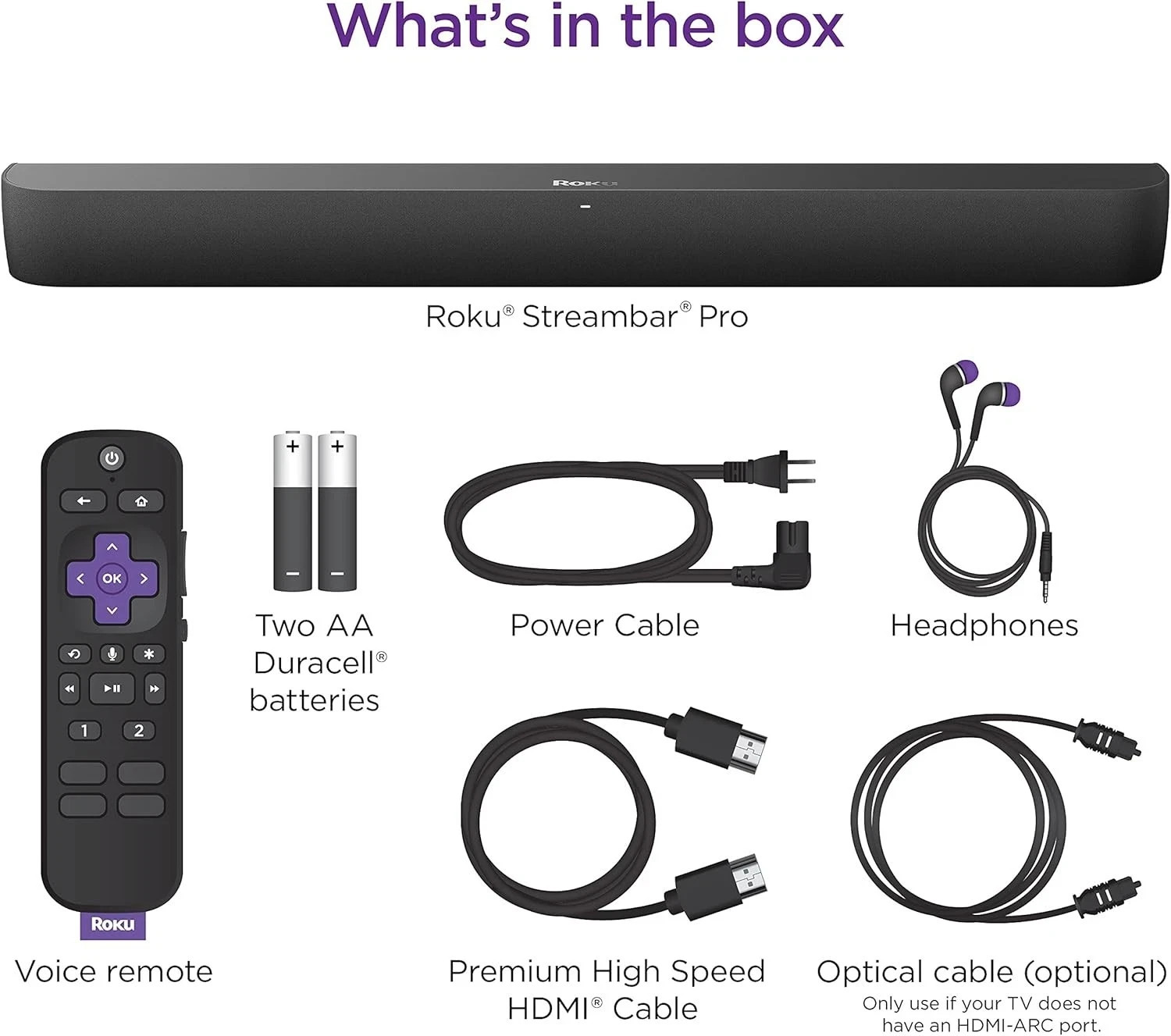 Roku Streambar Pro Stereo Soundbar Grey