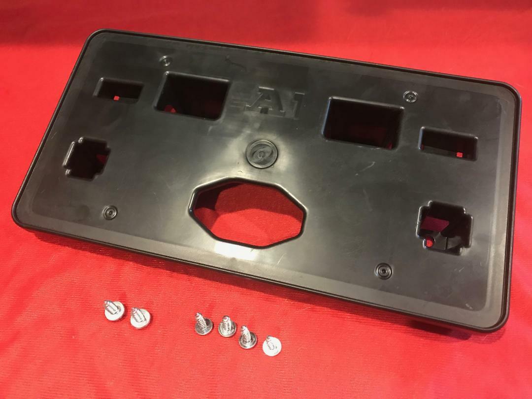 19-22 GENUINE HONDA HR-V LX,EX,EX-L, FRONT LICENSE PLATE BRACKET HOLDER NEW OEM