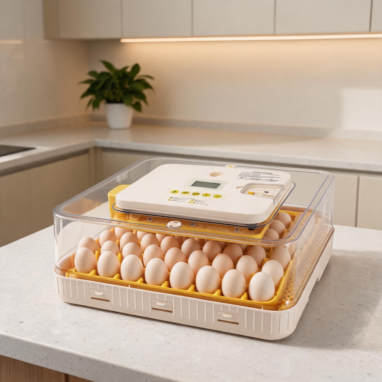 12-70 Egg Incubator w/Automatic Egg Turning Egg Hatching Temp & Humidity Control