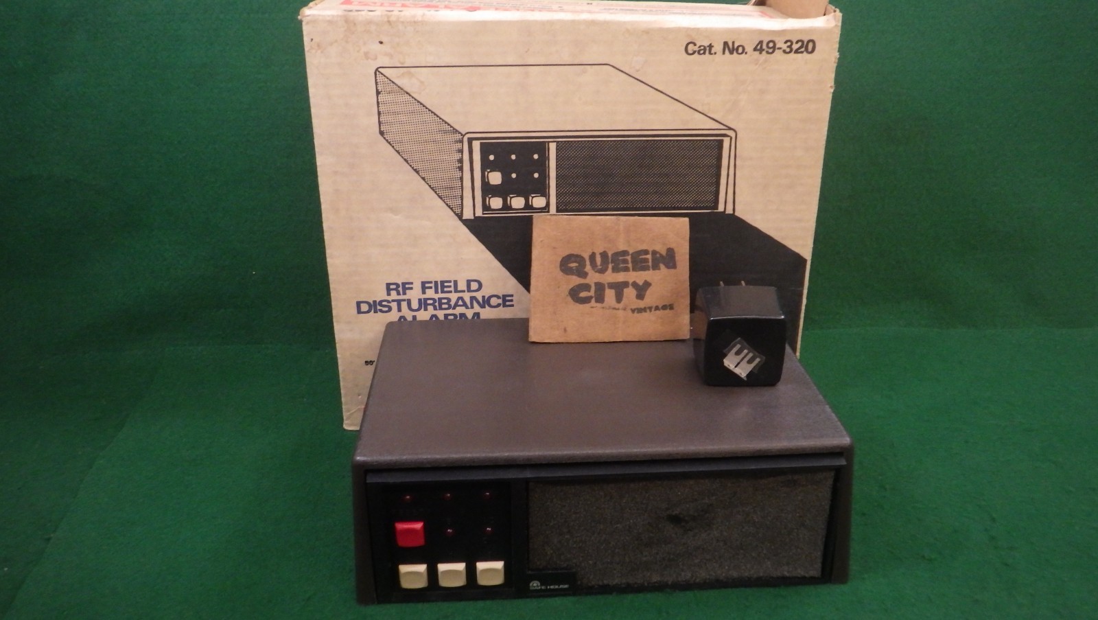 Vintage Radio Shack RF Field Disturbance Alarm/Security system controller
