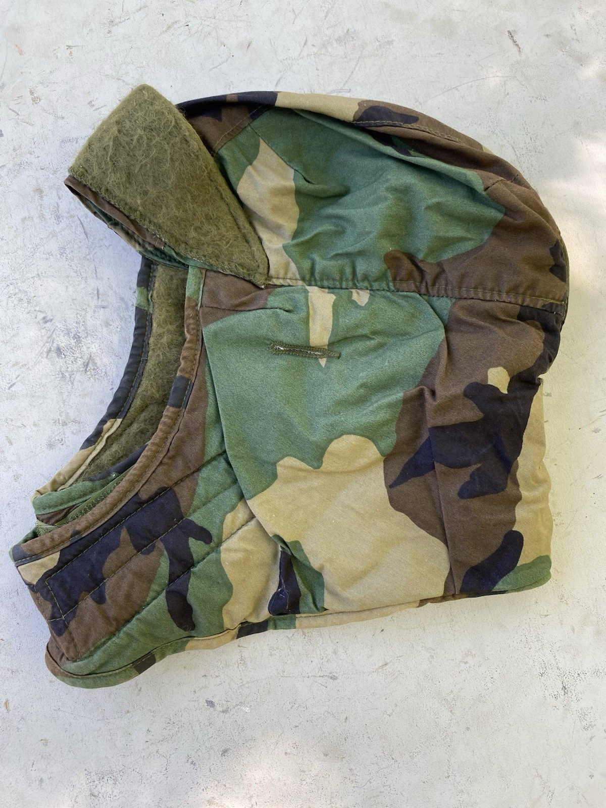 USGI Woodland Cold Weather Helmet Liner Hat 7-1/4
