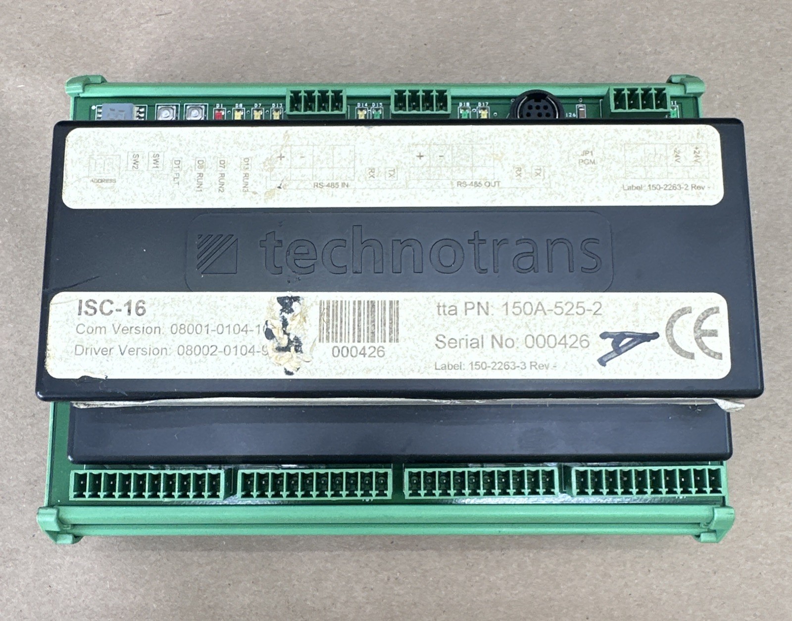 TECHNOTRANS ISC-16 Communications Module 150A-525-2 - PREOWNED + WARRANTY 🇺🇸