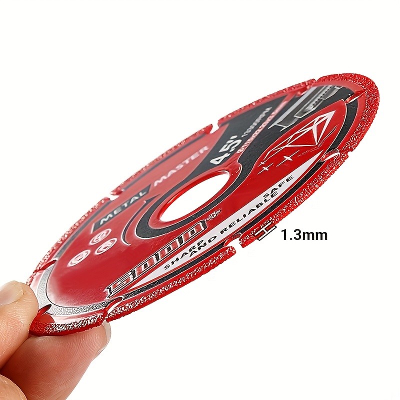 4.5 inch Metal Saw Blade Tile Turbo Diamond Dry Cutting Saw Blade 5000+ Cuts