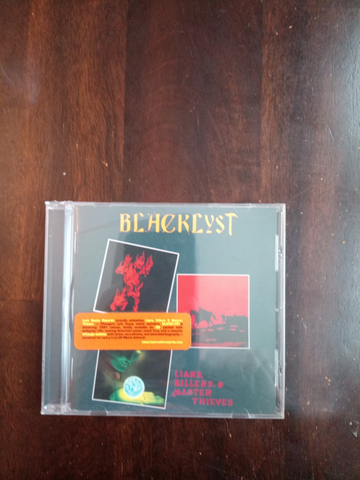 Blacklyst-Liars Killers & Master Thieves Cult 80s Chicago Metal