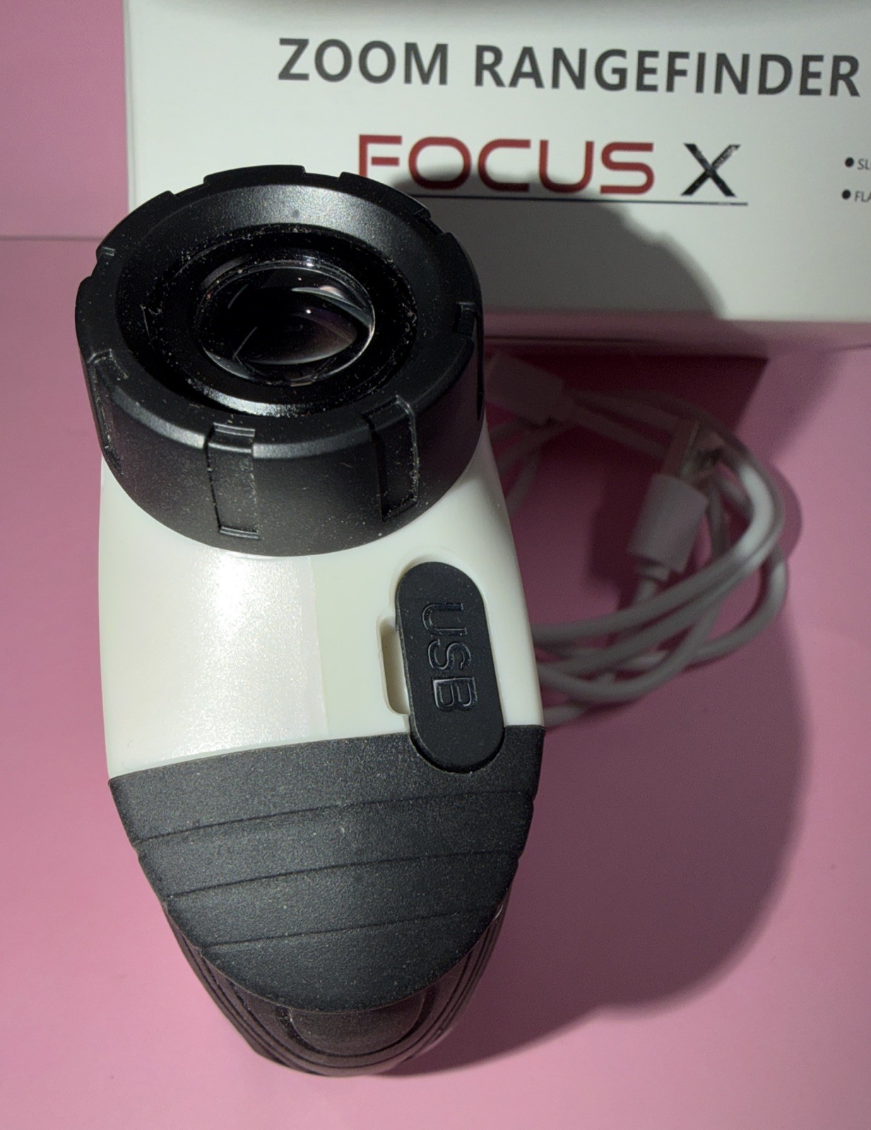ZOOM Focus X Golf Range Finder Rechargeable