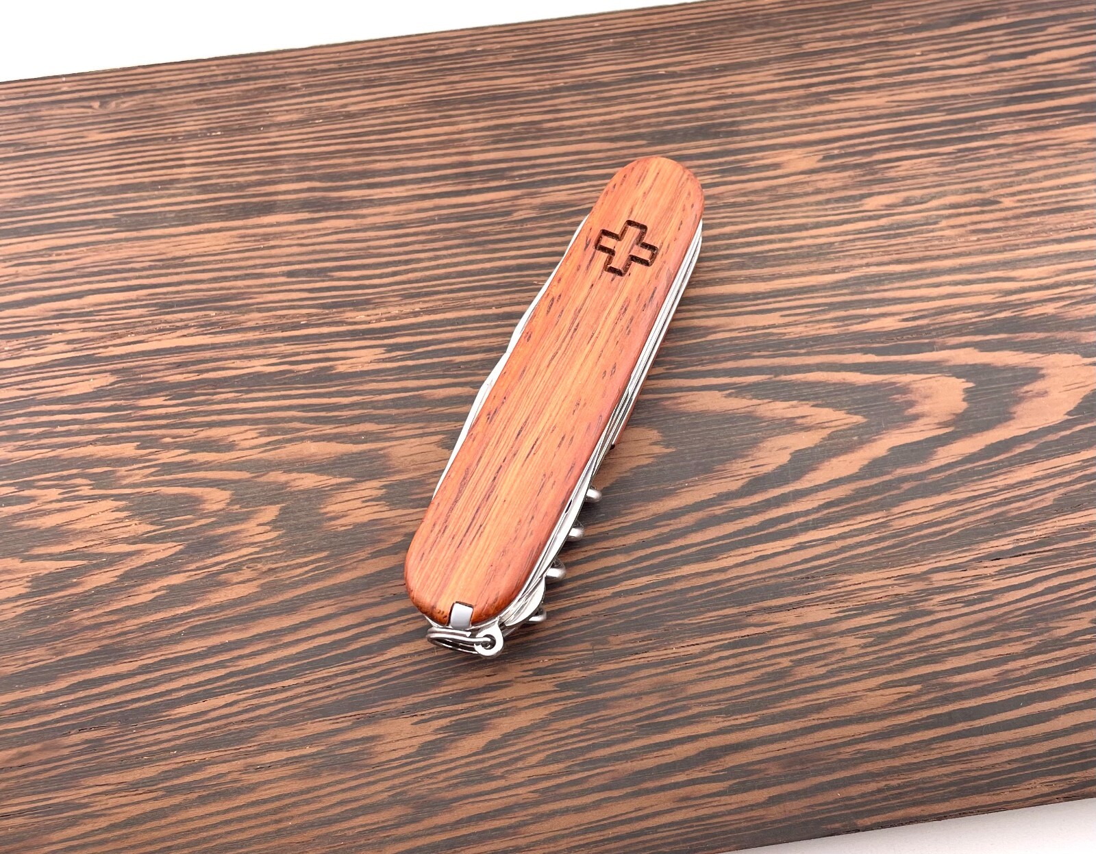 Scales Cover Handles Grips For Victorinox  Scales Plus 91mm Natural Rosewood