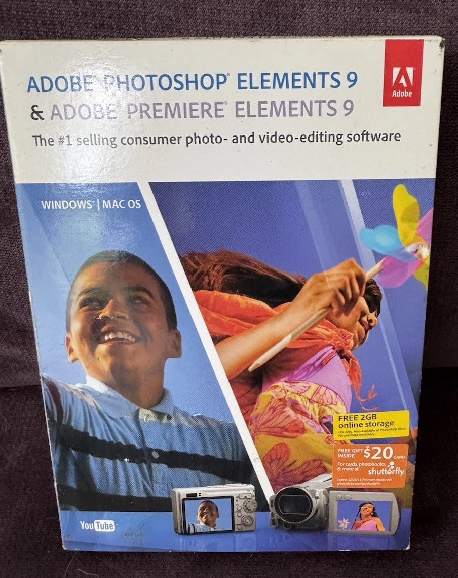 Adobe Photoshop Elements 9 And Adobe Premier Elements 9