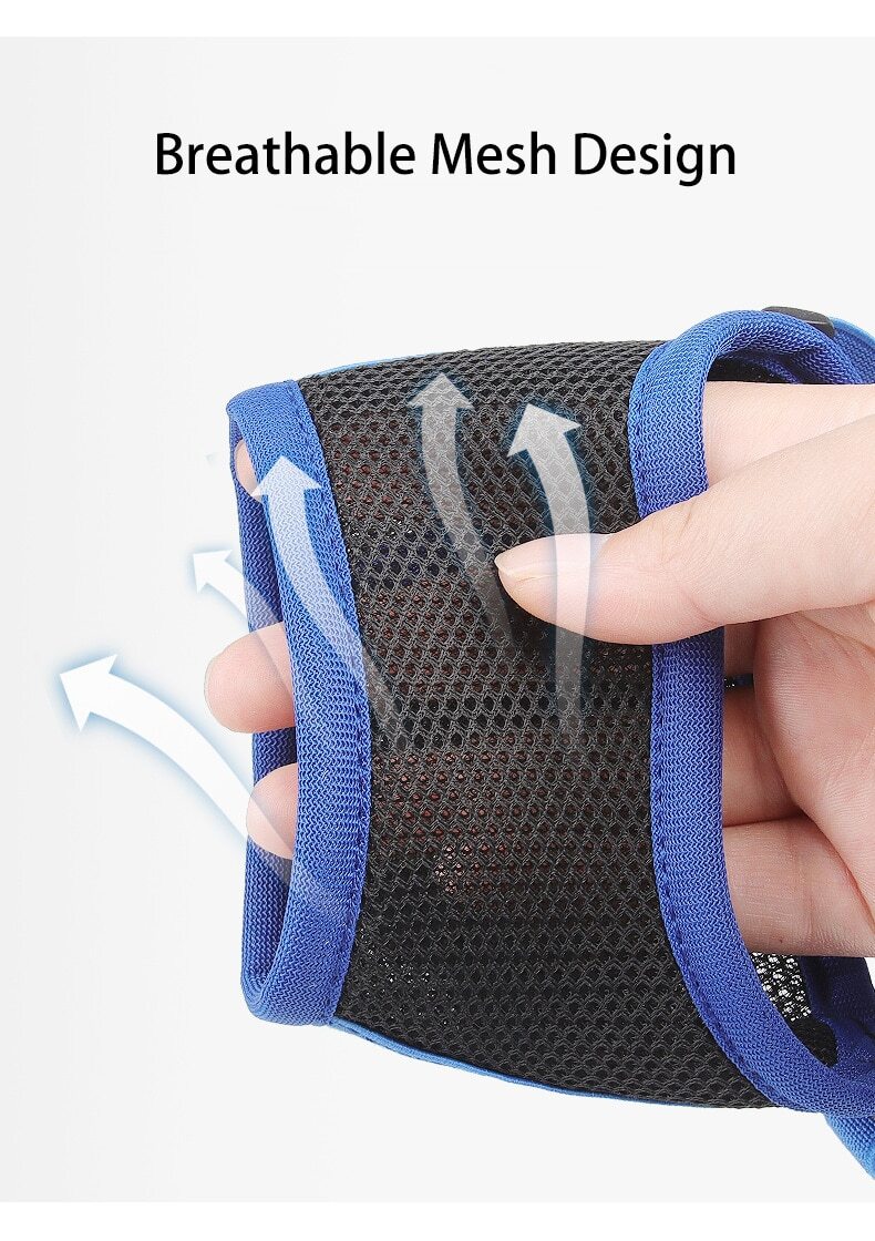MESH Dog Muzzle Anti Stop Bite Barking Biting Chewing Training Pet Light Nylon