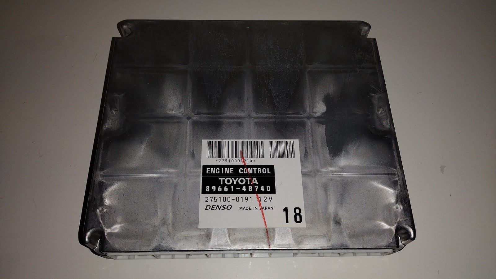 2005 Toyota Highlander 2.4L 2WD ECM/ECU computer module 89661-48740