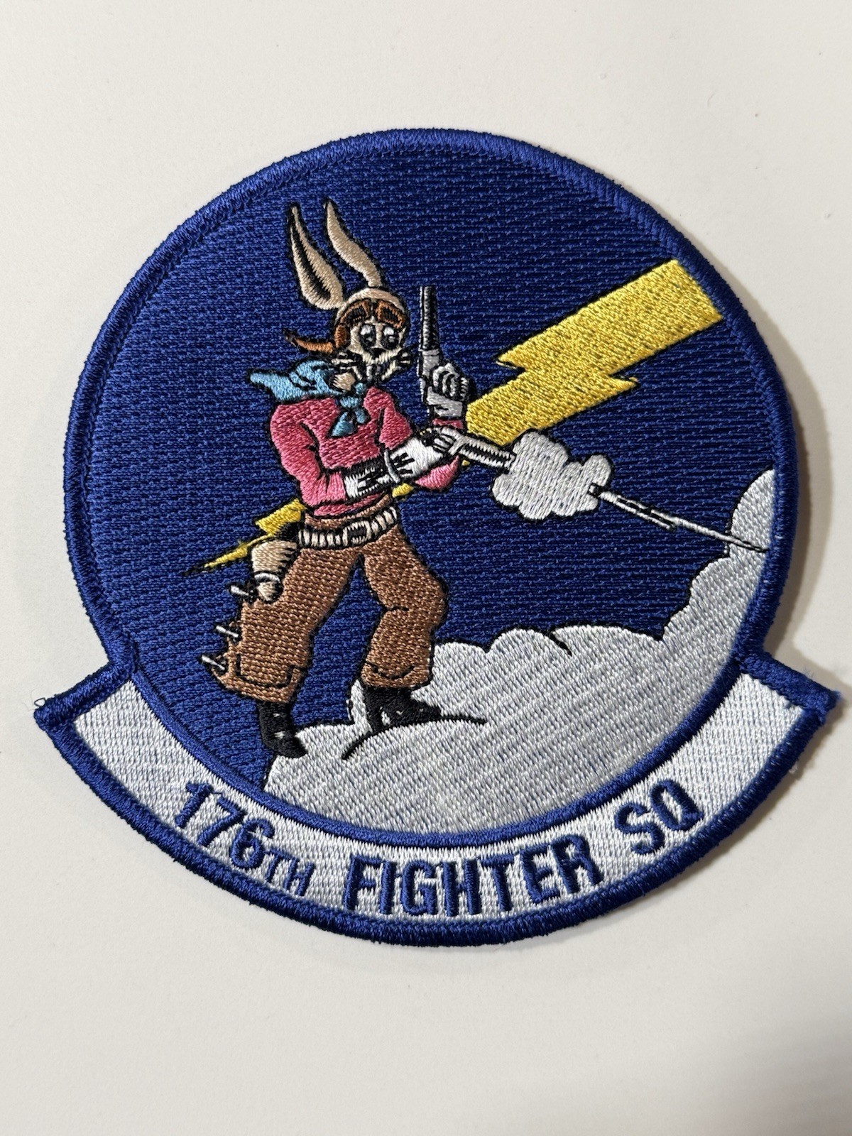 USAF 176th Fighter Squadron (176 FS)- Wisconsin Air National Guard Patch