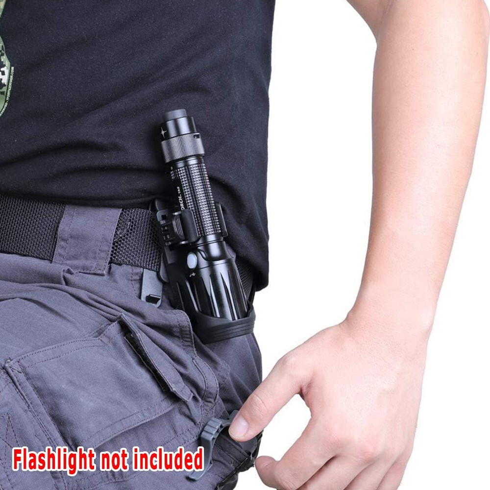 Long Lasting User Friendly Maneuverable 360° Rotatable Flashlight Holster Holder