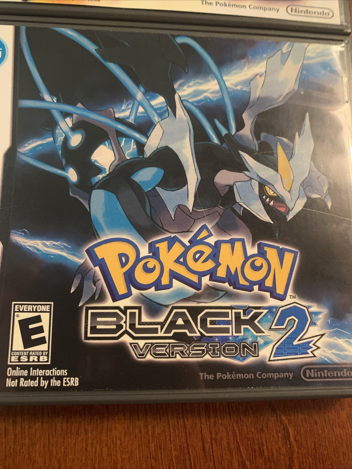 Pokemon White 2 + Black 2 Nintendo DS Replacement Cases Only NO GAMES - Bundle