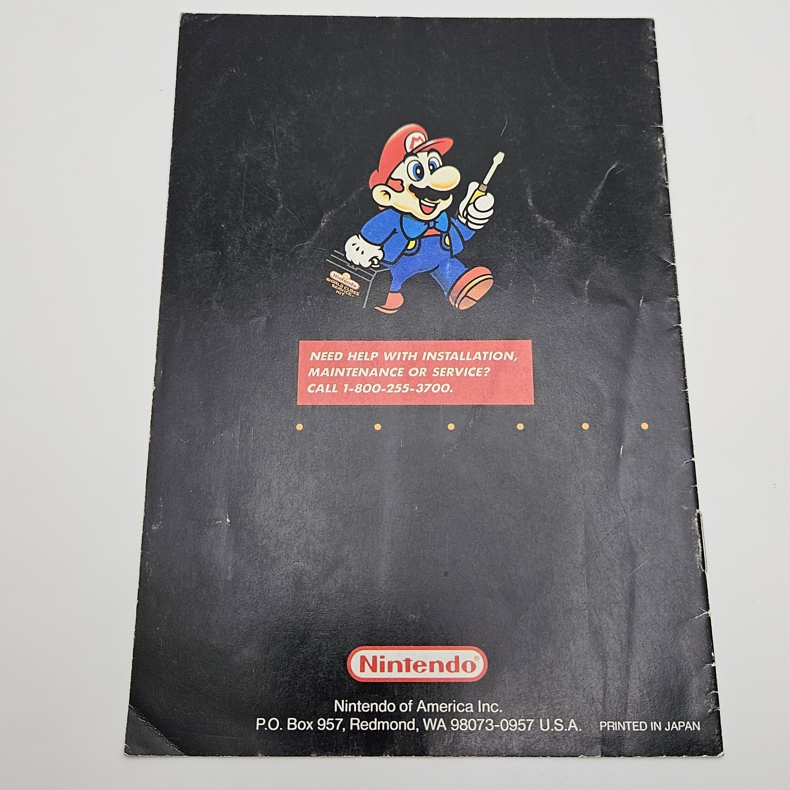 Super NES Mouse Instruction Booklet Manual Super Nintendo SNES Only