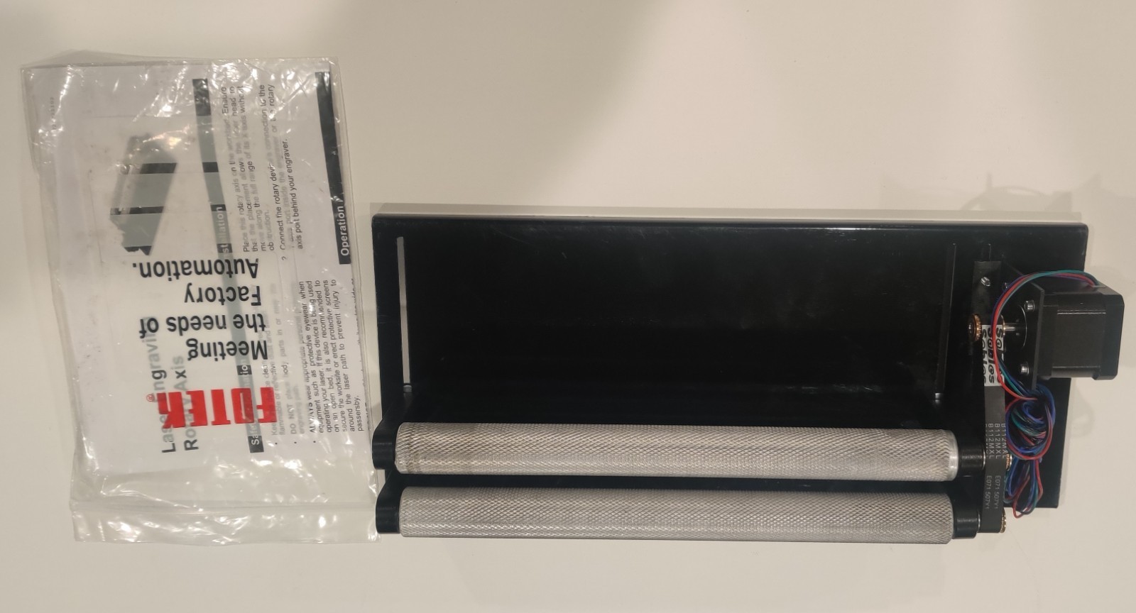 OMTech Rotary Axis for K40 40W CO2 Laser Engraver