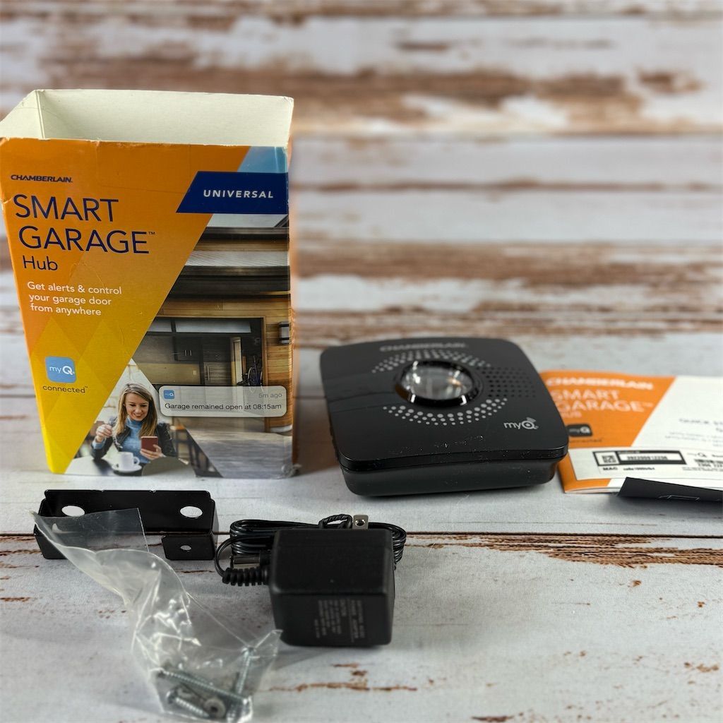 Chamberlain Smart Garage Hub Wi-Fi Alexa Compatible Black