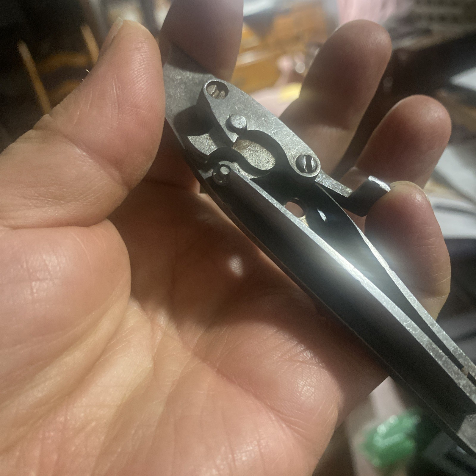 Antique Muzzleloader Lock For Parts.