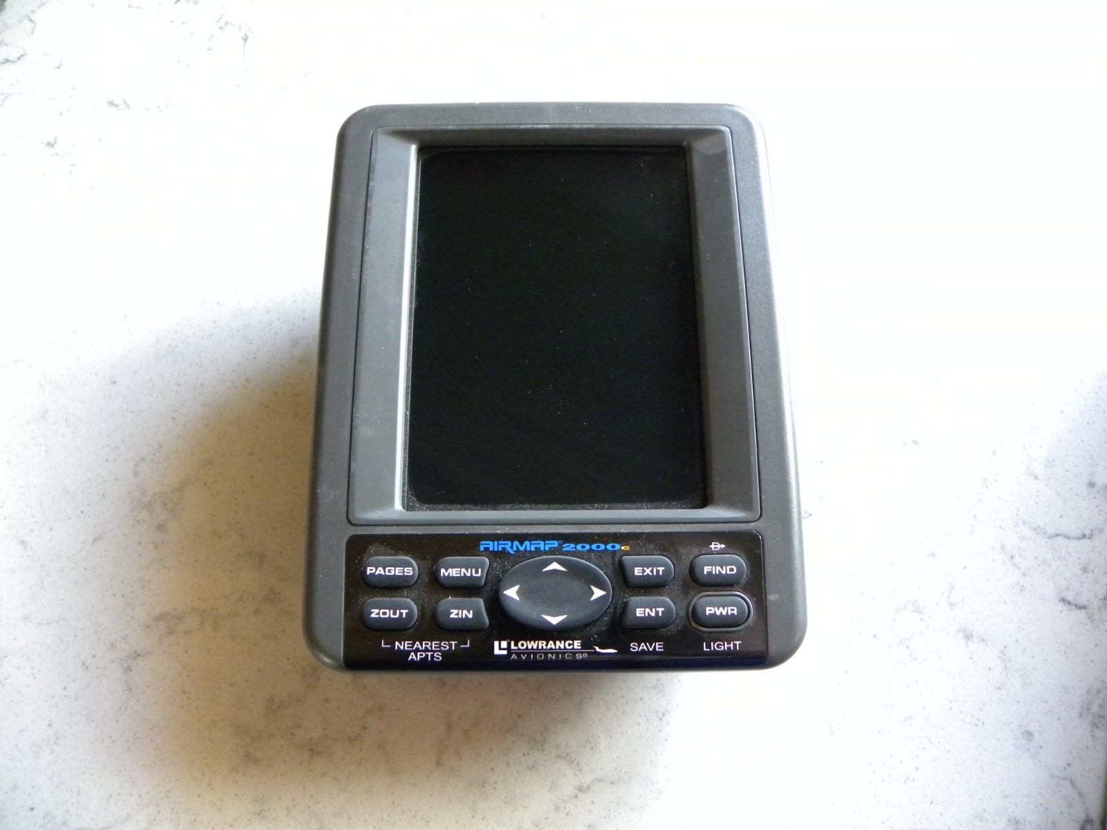 Lowrance Avionics AIRMAP 2000c GPS - UNTESTED
