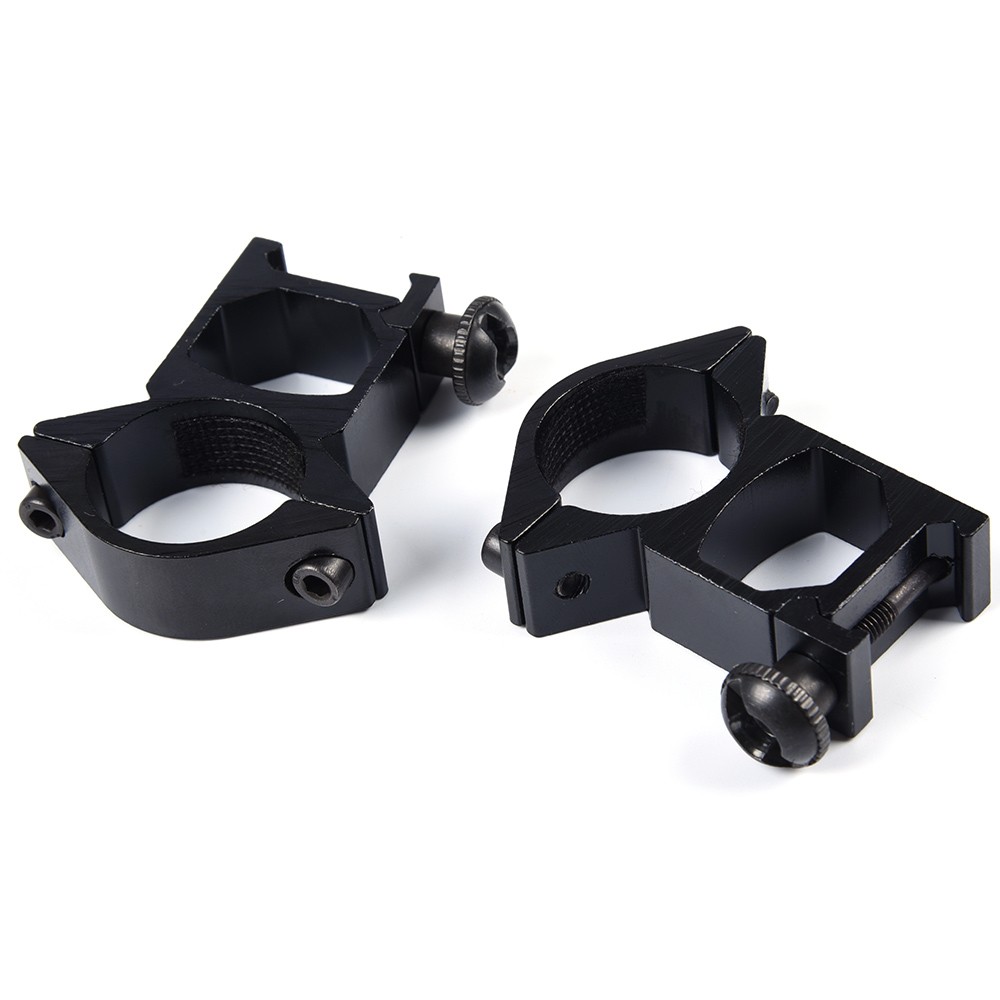 2PCS 1" Diameter 20mm  High Profile See-Thru Dovetail Scope Ring Mount H/P New