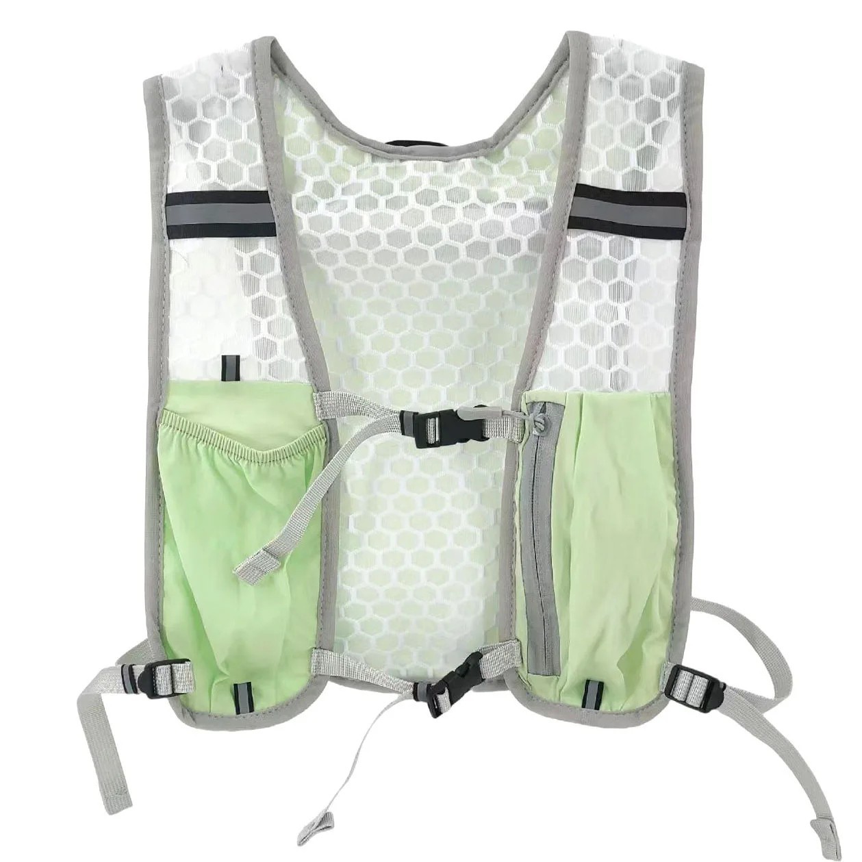 Green Running Hydration Vest Backpack Breathable Hiking Cycling Marathon Pack