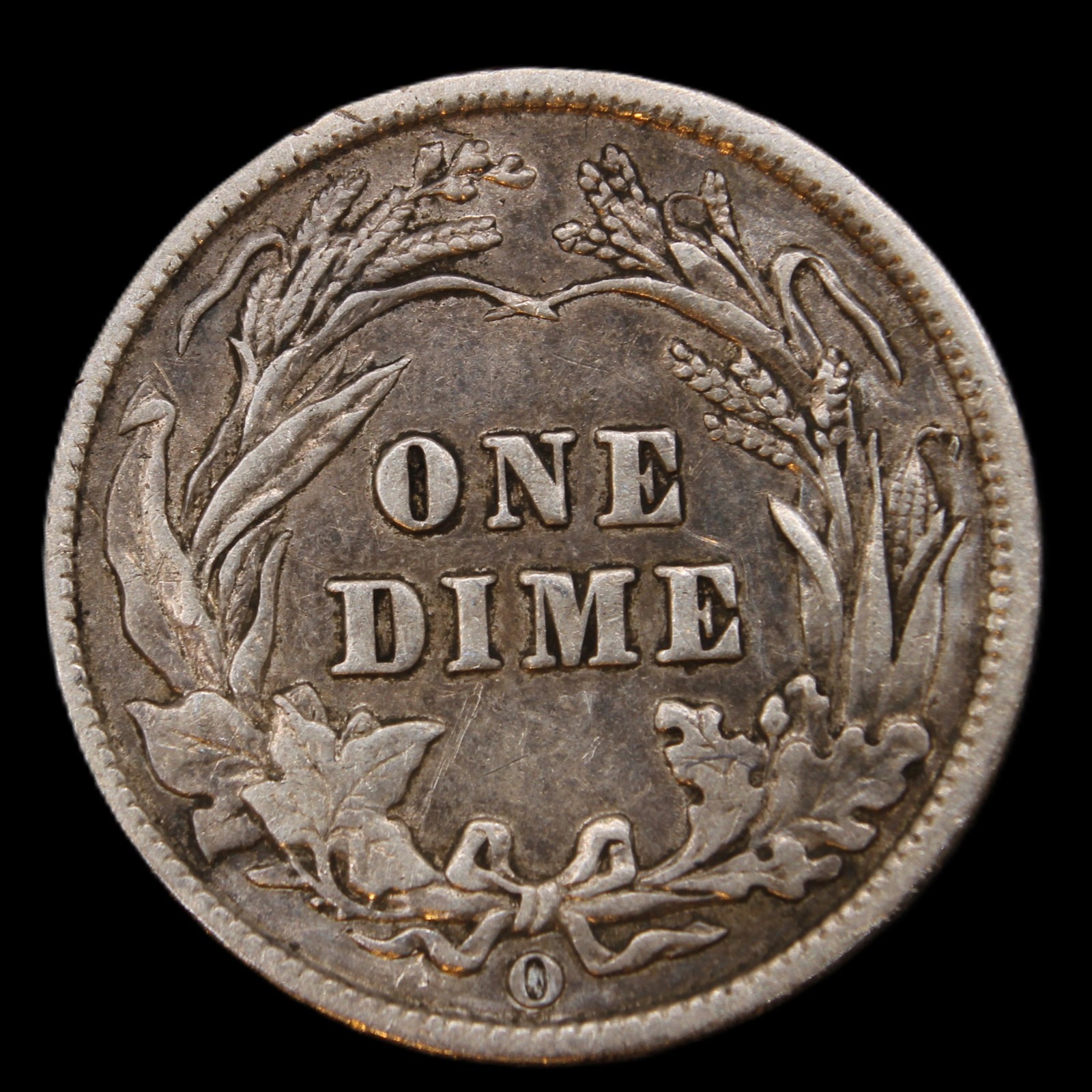 1906 O BARBER DIME- Choice EF- SMH657