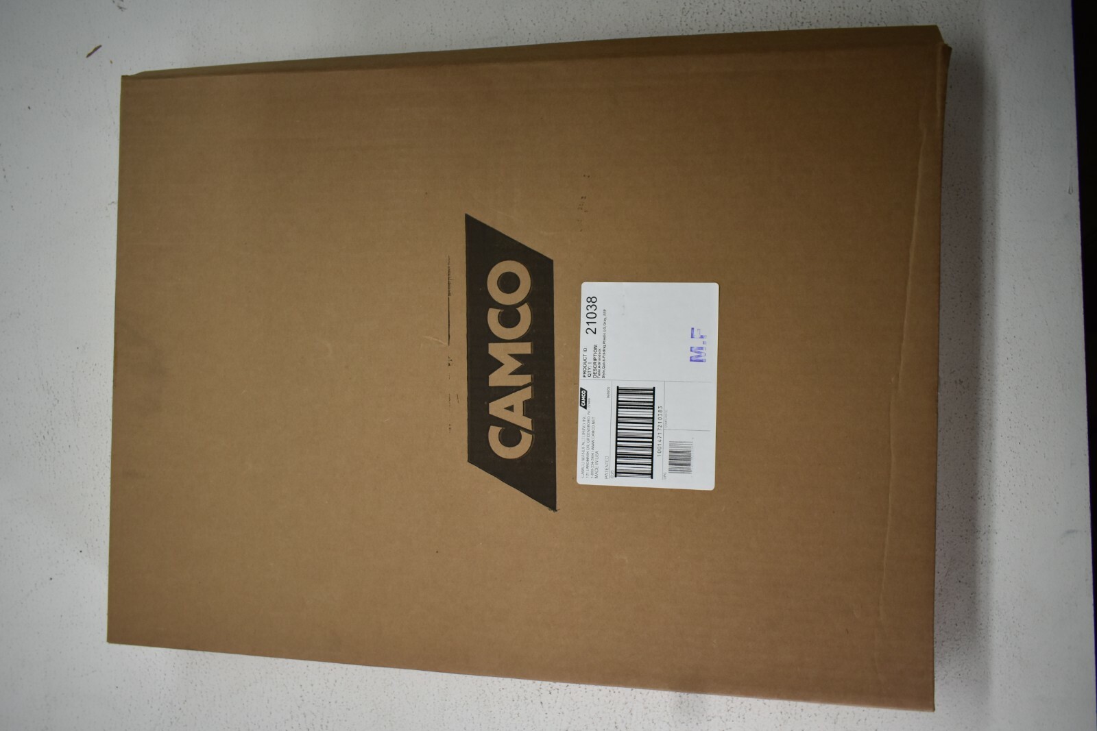 Camco 21038 Adirondack Quick Folding Table Camping RV Plastic Gray Large New