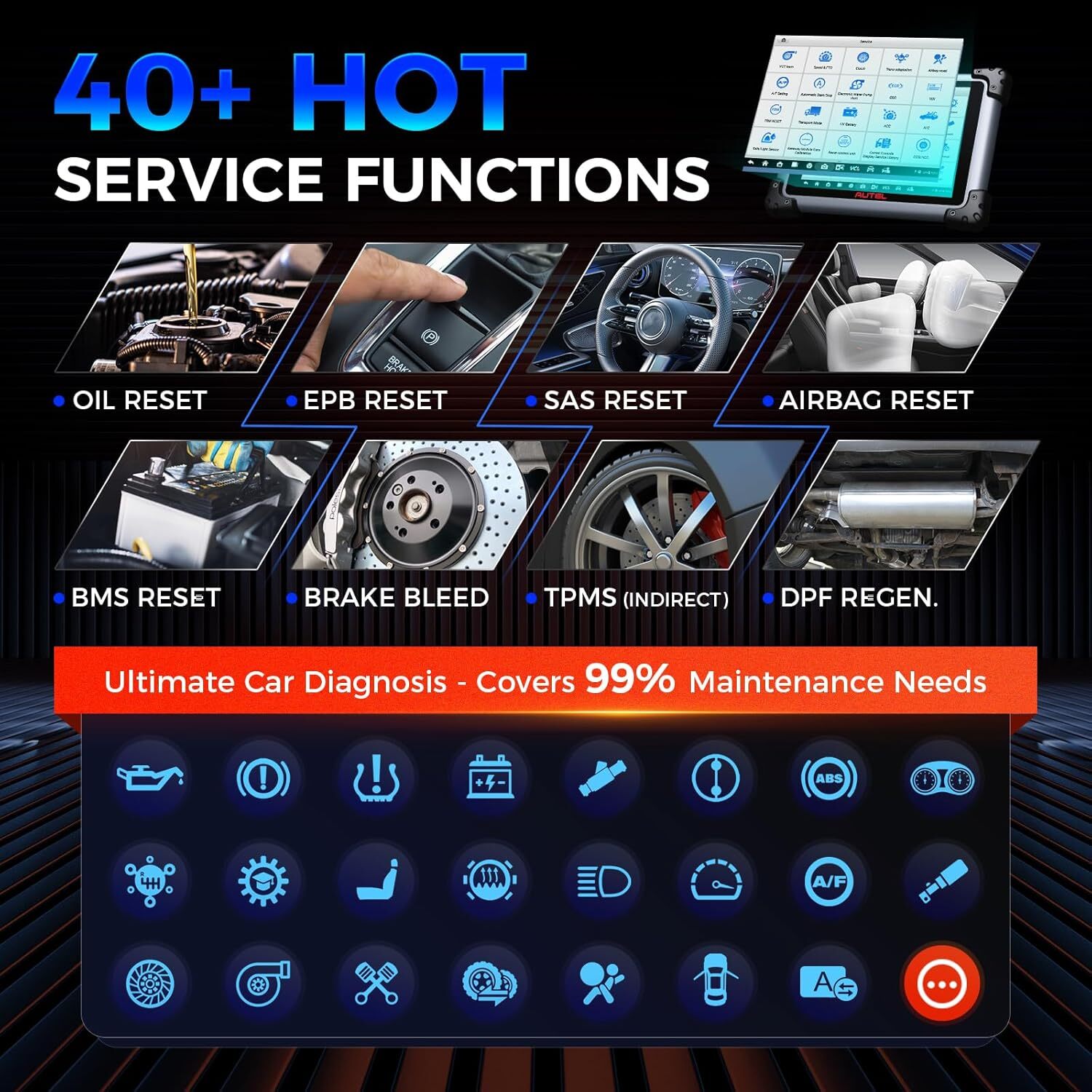 Autel MaxiSys Elite II PRO ULTRA Auto Diagnostic Scanner Programming E~CU Coding