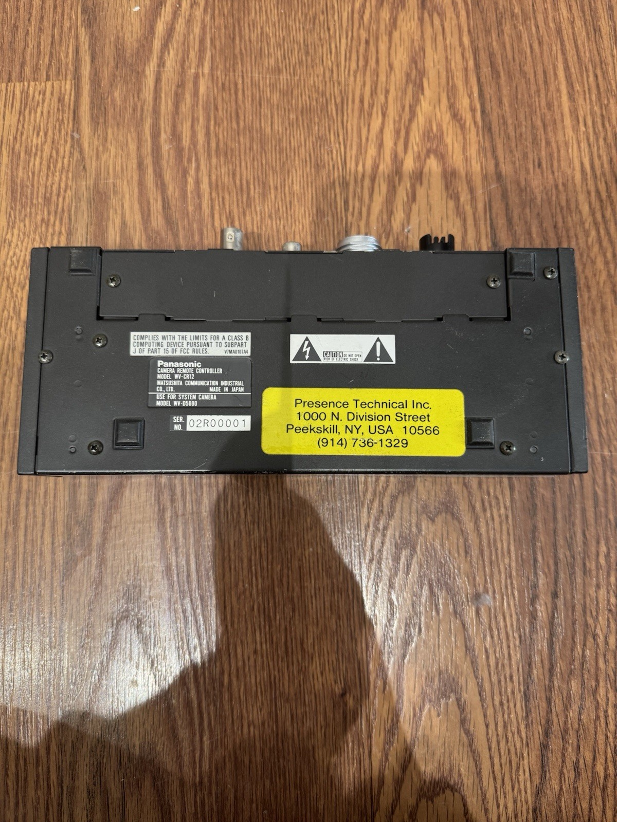 Panasonic WV-CR12 Camera - Camera Remote Controller - Untested #R47