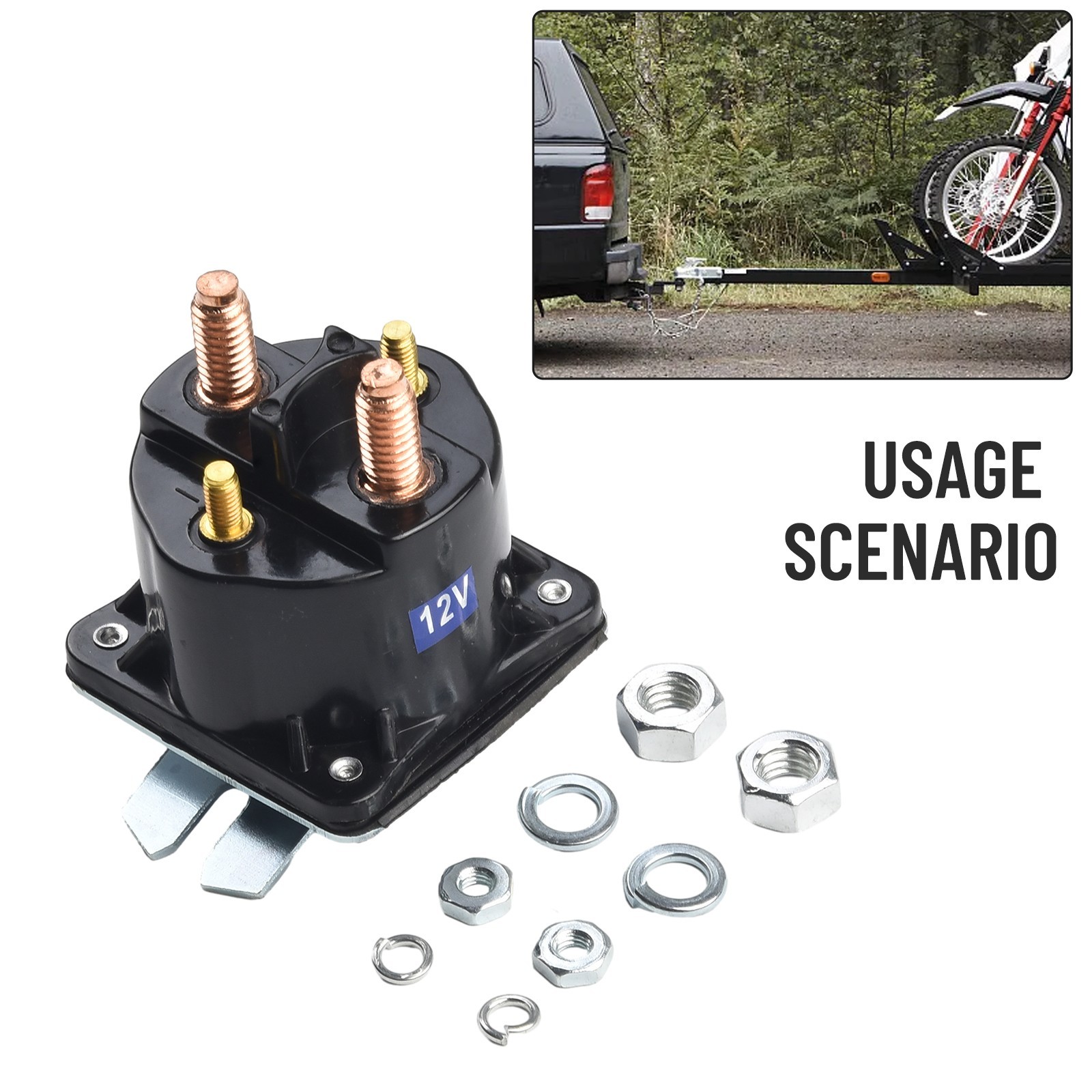 High Performance SAZ 4201GJ Solenoid Valve Relay Switch Powering Dump Trailers