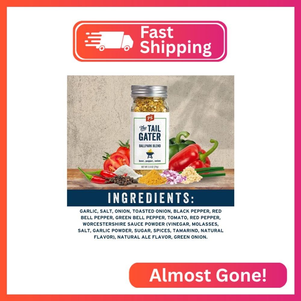 PS Seasoning The Tailgater - Ballpark Blend All-Purpose Seasoning with Toasted O