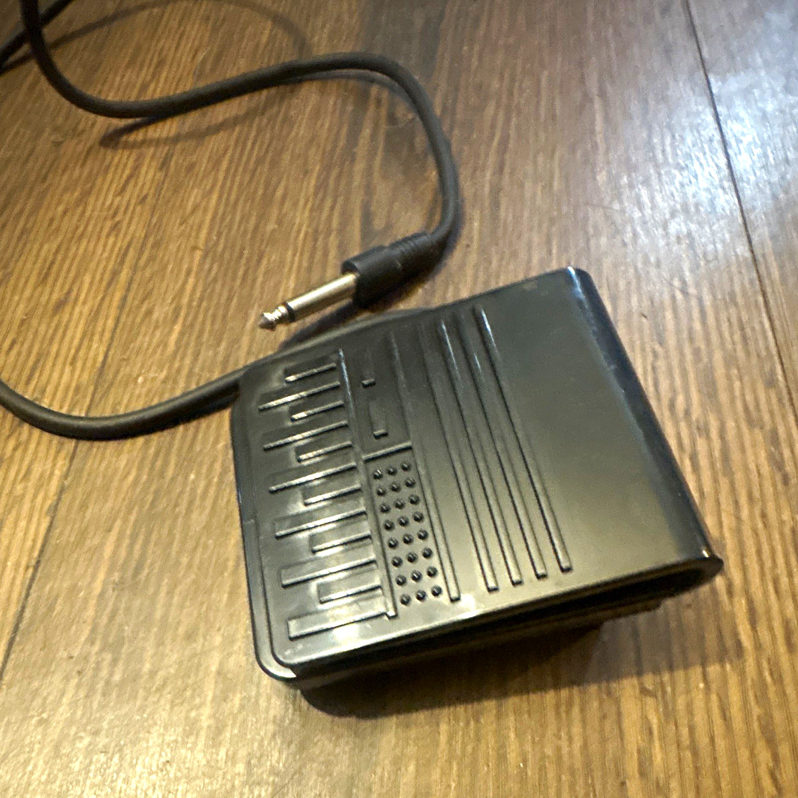 Hotone Volume Guitar Foot Pedal w/ Attached 1/4 in Plug Cable, Black