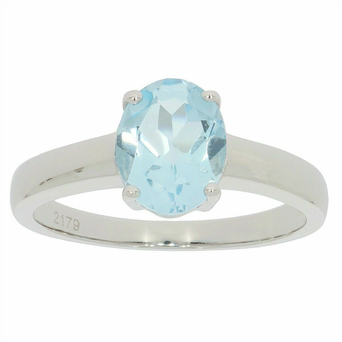 Sterling Silver Semi Mount Ring Setting Oval OV 9x7mm Topaz or Moissanite