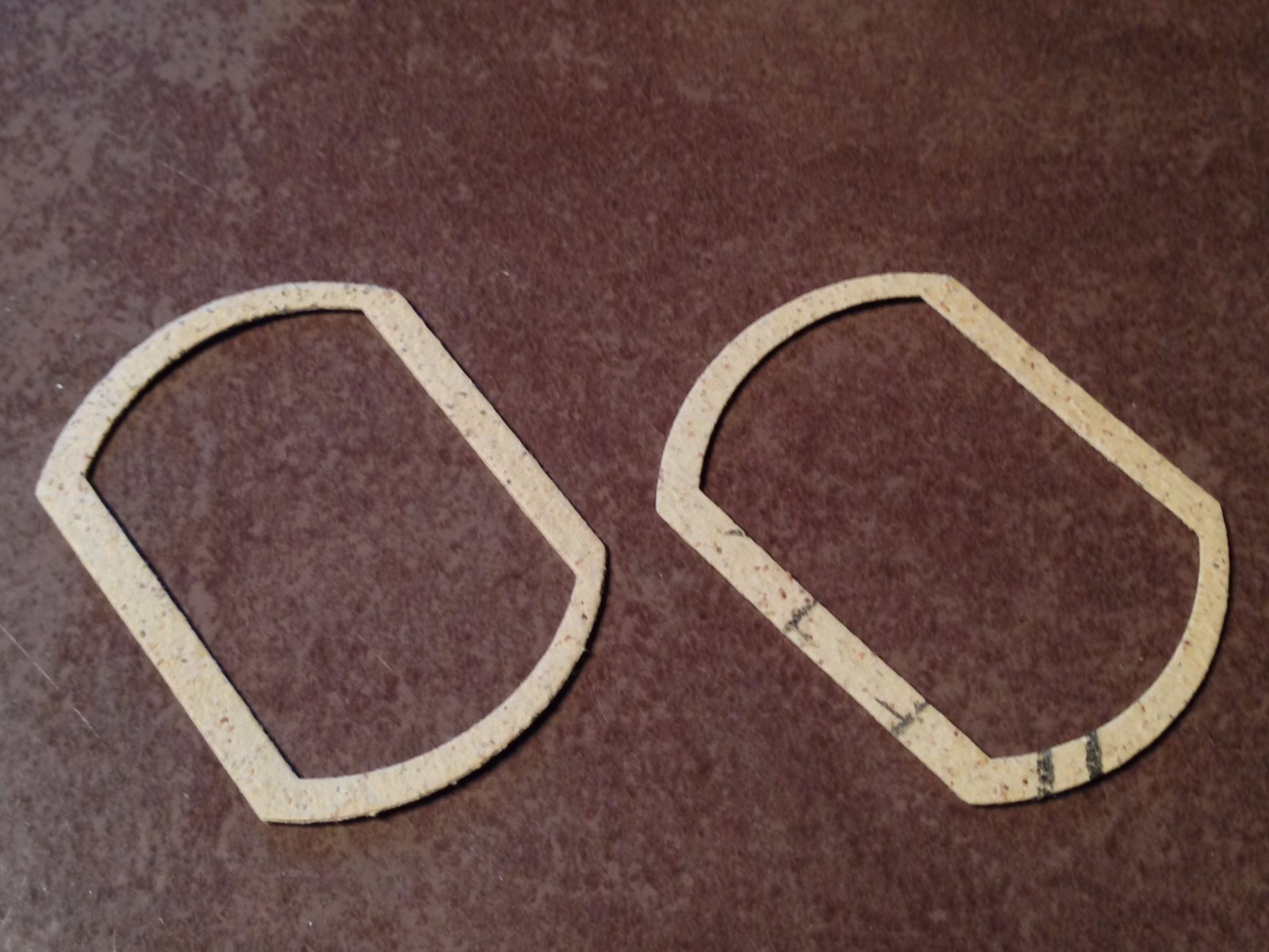 2 Airpath Compass Gasket CB21-915G Bezel Spacer, NOS