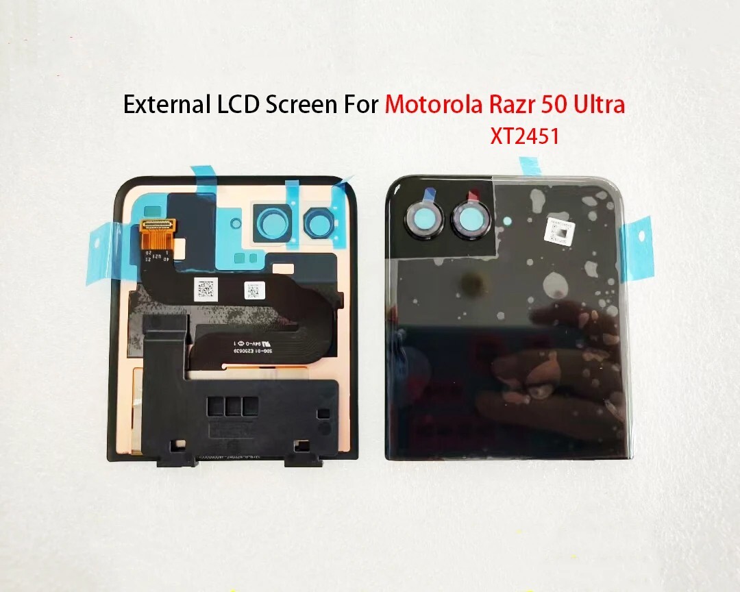 External Outer Small LCD digitizer Screen For Motorola Razr 50 ultra xt2451