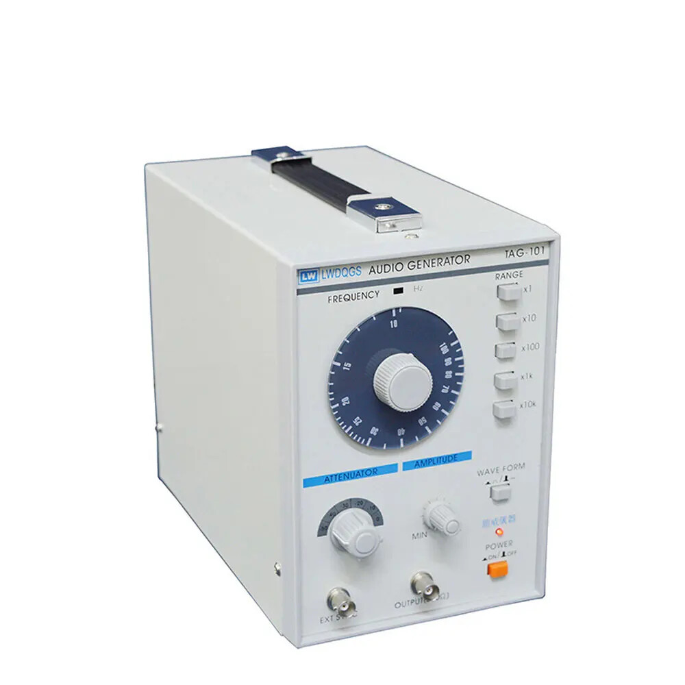 TAG-101 Low Frequency Signal Generator 10HZ1MHZ Audio Signal Generator 1MHz