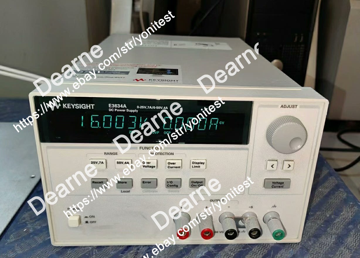 1 PCS Keysight E3634A 200W DC Power Supply 0-25V, 7A / 0-50V, 4A Free delivery#