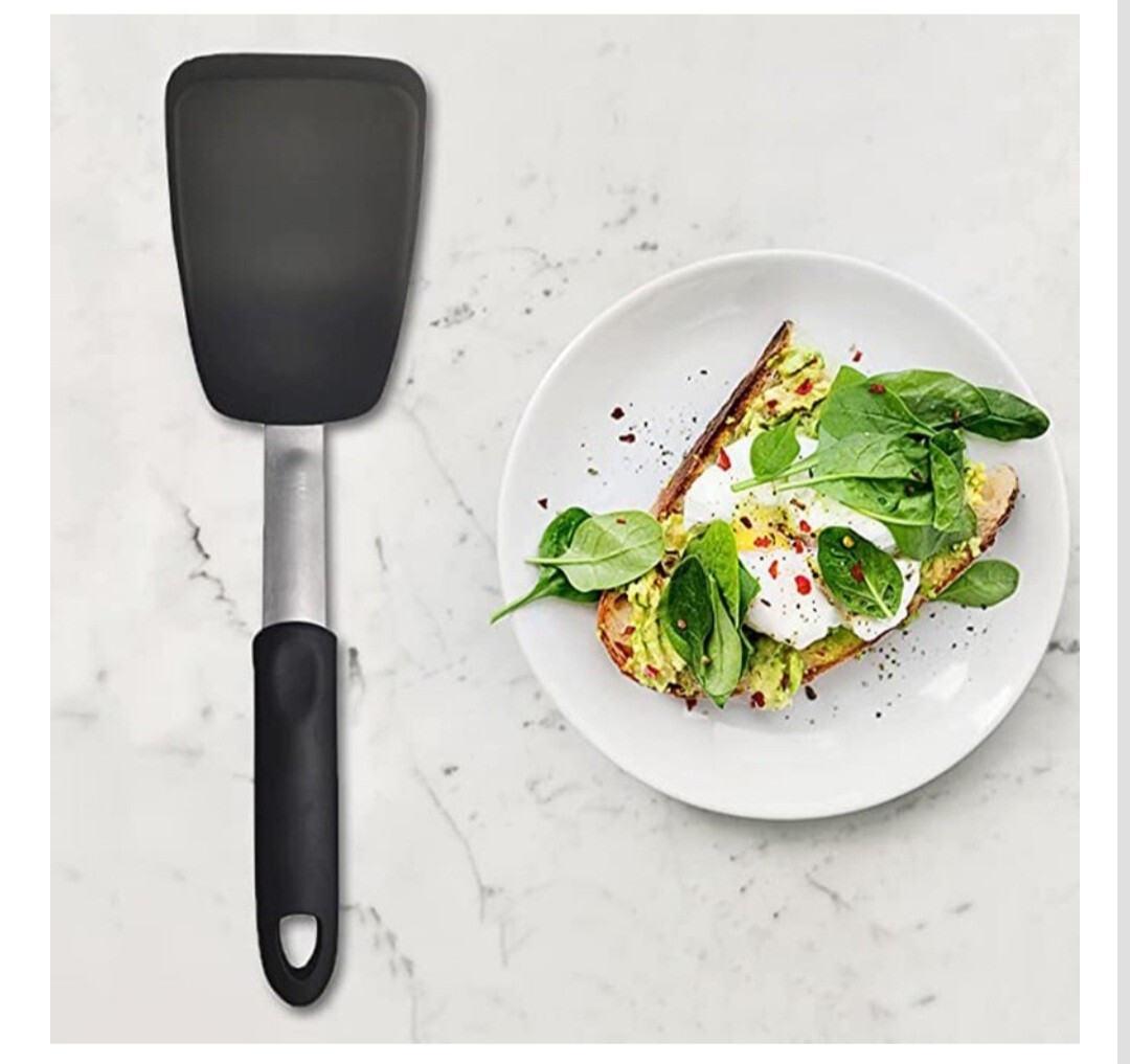 Large Silicone Spatula Pancake Egg Turner Heat Resistant 440 Degrees