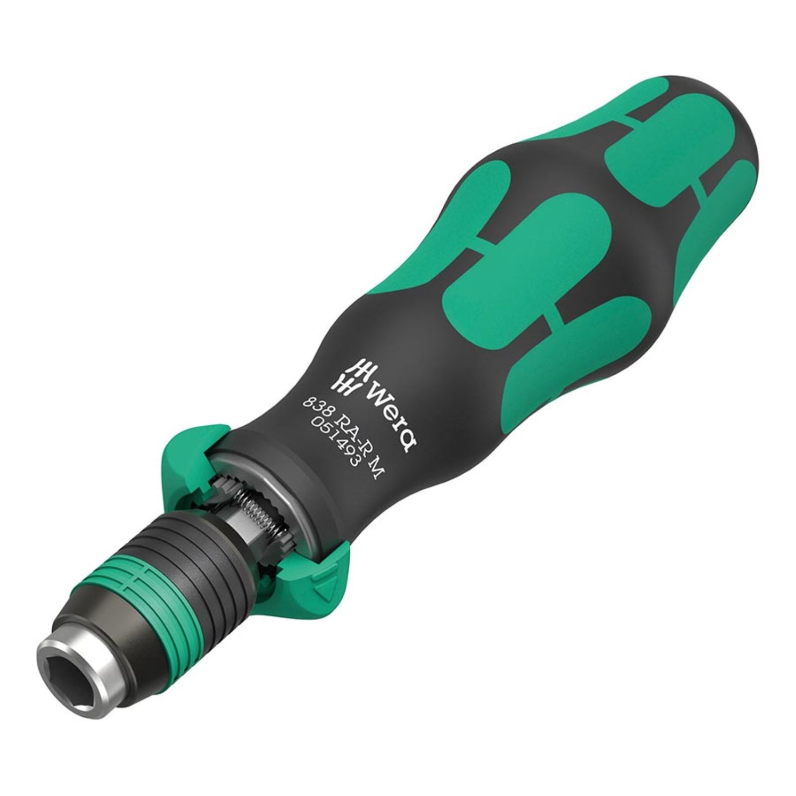 Wera 838 RA-R Screwdriver 1/4 Hex 05051493001