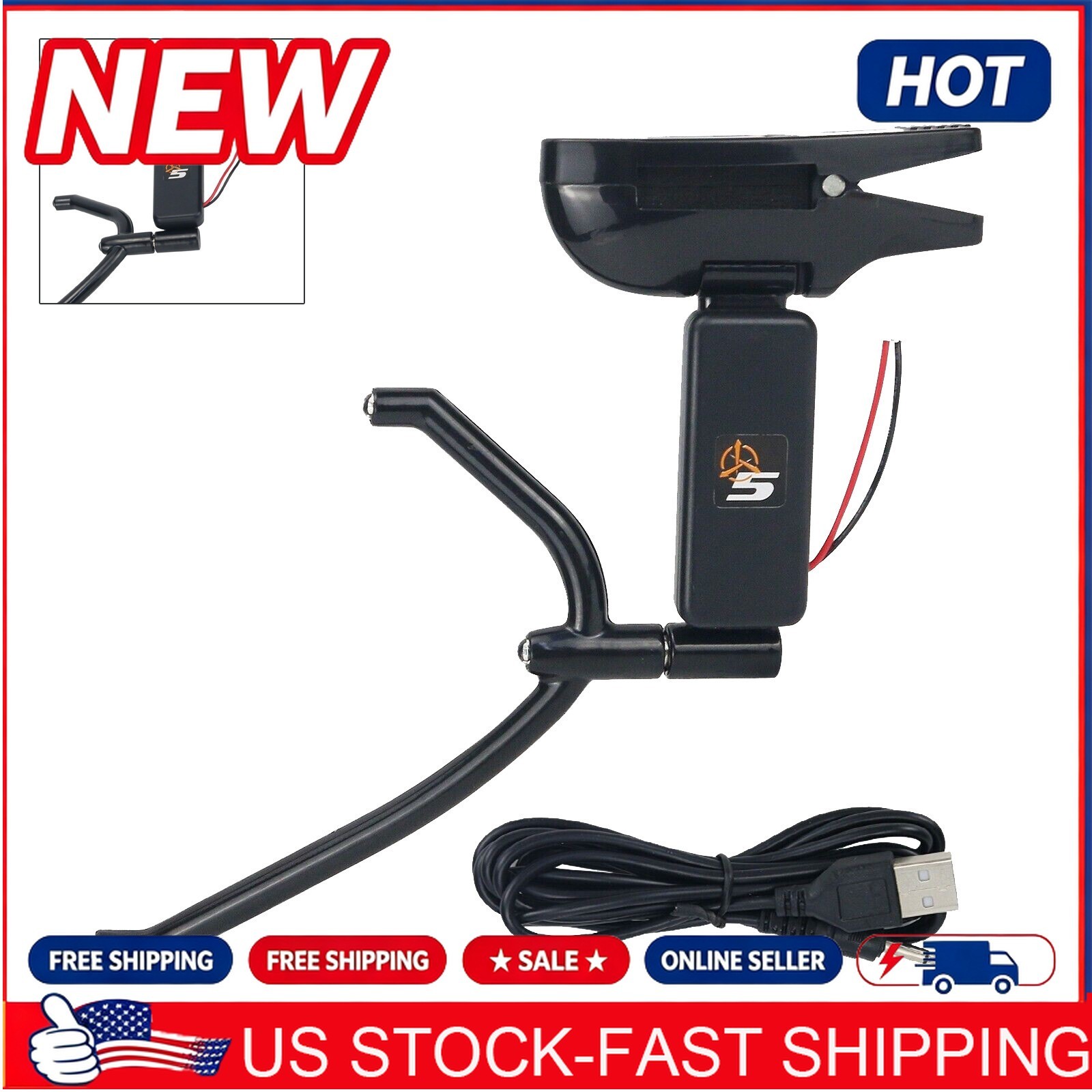 TrackIR\TrackNP 5 Clip Active Infrared Head Tracker Tracking Bracket Video Game
