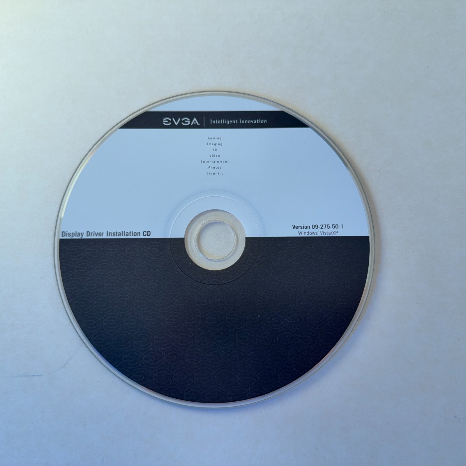eVGA AGP GPU Display Driver Installation CD Disc 09-275-50-1